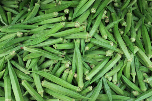 Frisches Bhindi (Okra, Bhamiya)